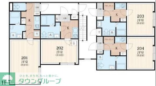 ラシクラス西落合の物件間取画像